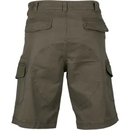 Mens Heritage Multi Pocket Shorts Fatigue Back